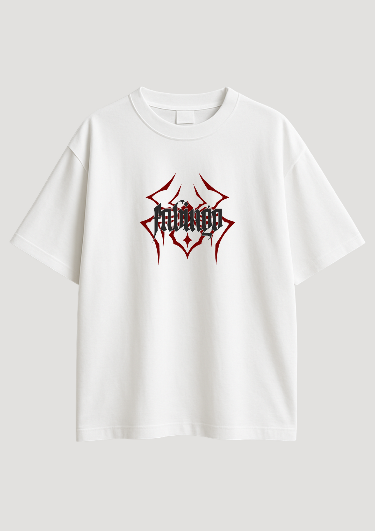 Euphoria White | Premium Oversized T-Shirt