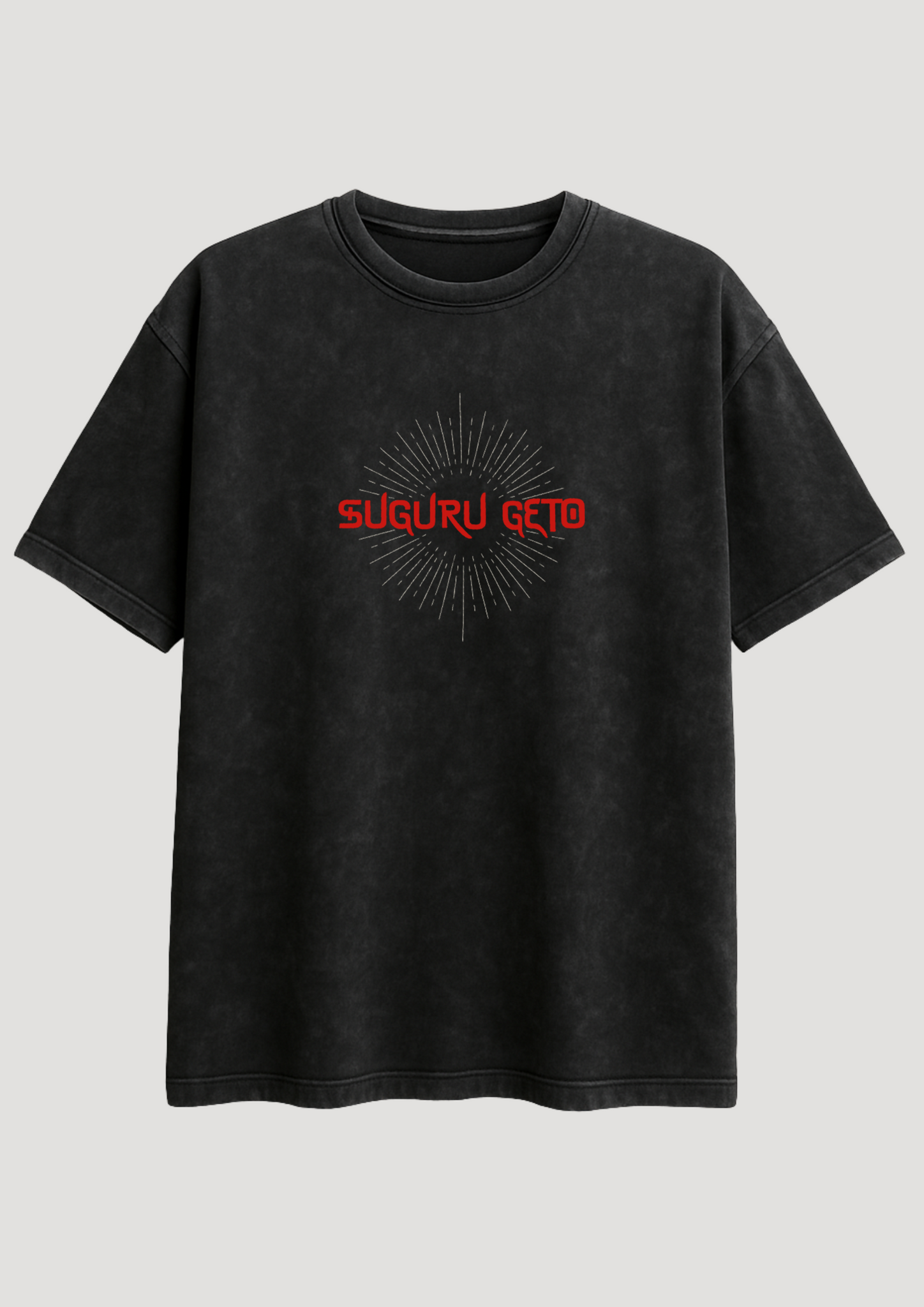 Cursed Calm – Suguru Geto Oversized Tee