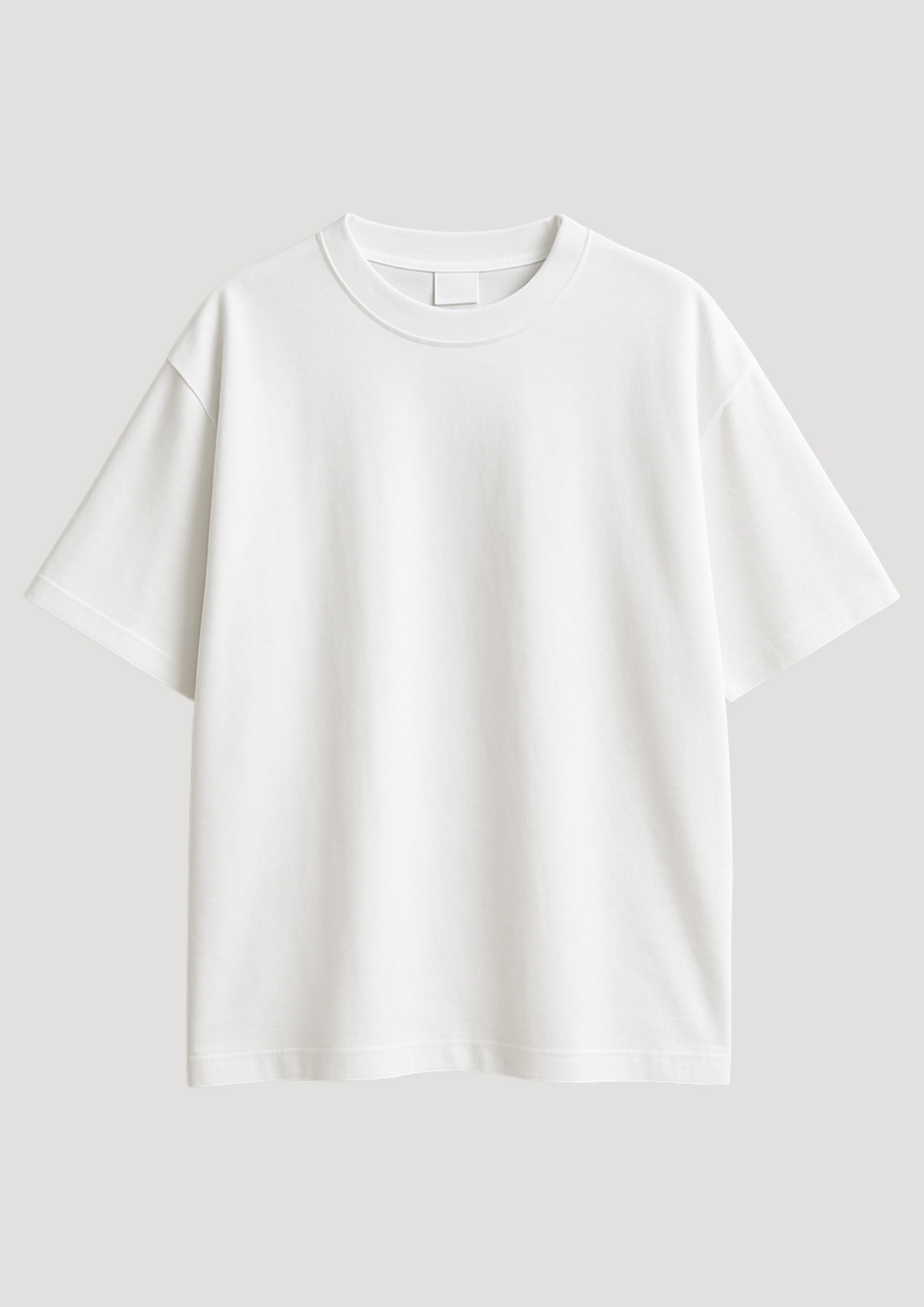 Cloud Core Terry Cotton Oversized T-Shirt (White)